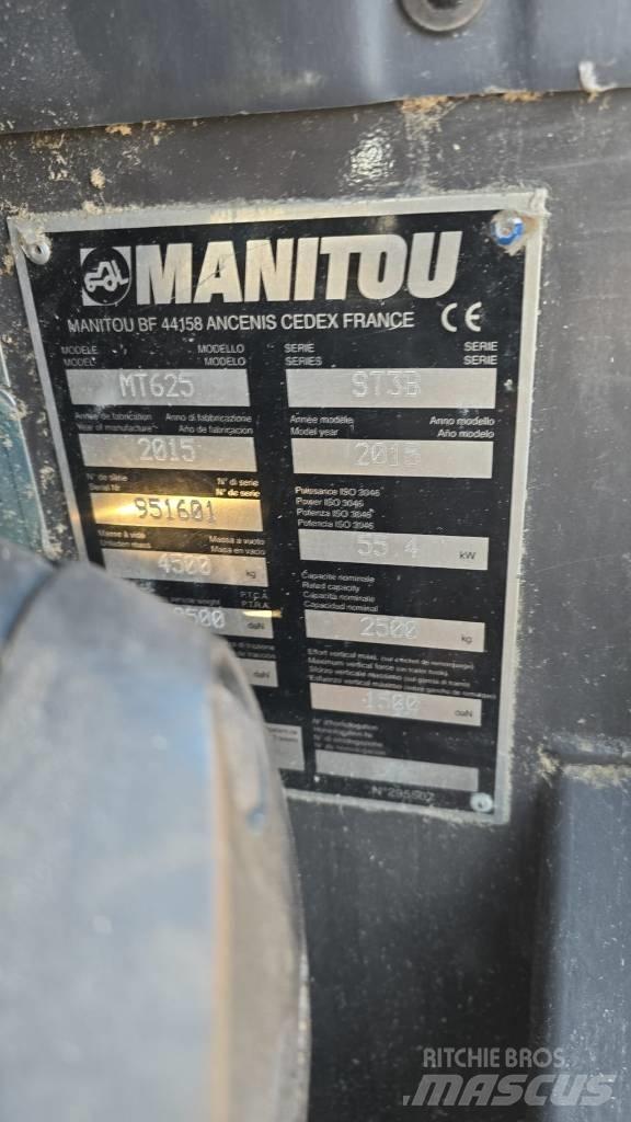 Manitou MT 625 Teleskoplader