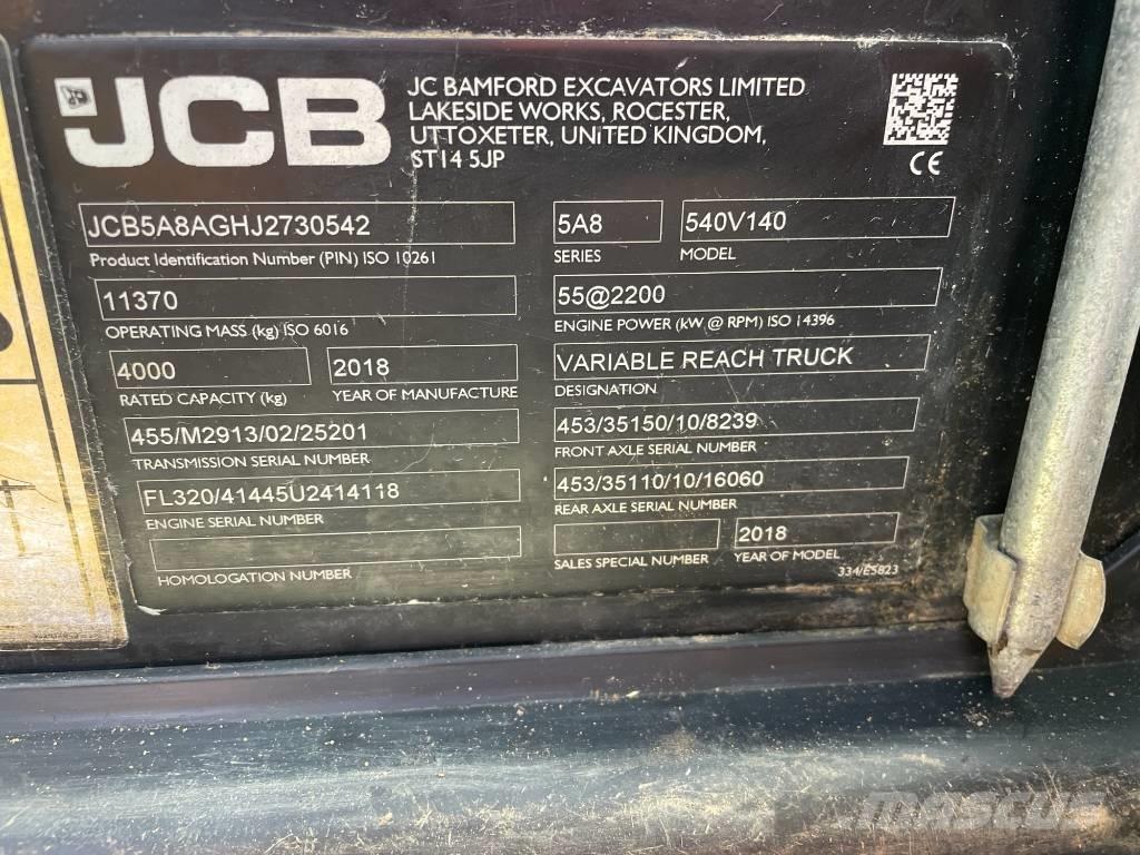 JCB 540-140 Teleskoplader