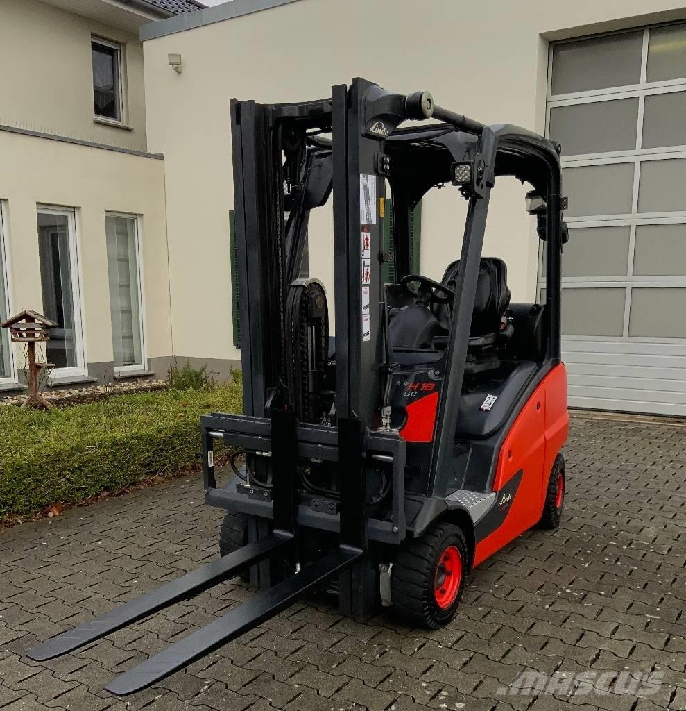 Linde H18T-01 Gas Stapler