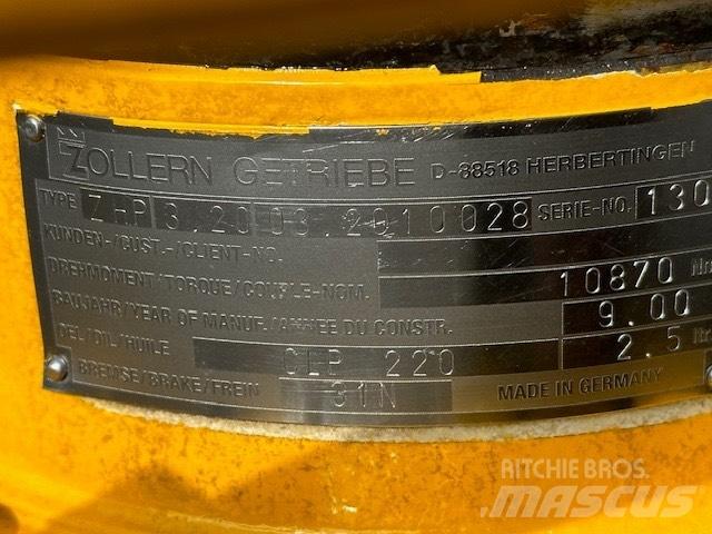  ZOLLERN  ZHP 3.20 Getriebe