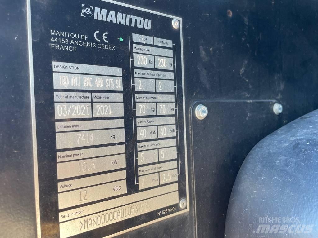 Manitou 180 ATJ Gelenkteleskoparbeitsbühnen