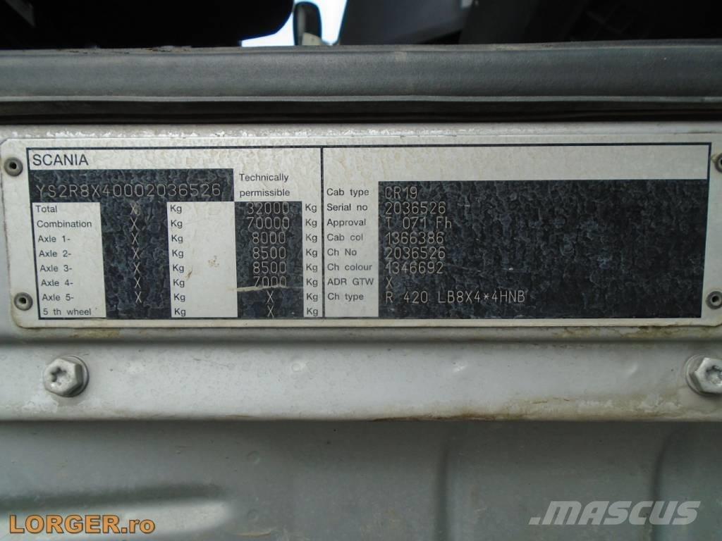 Scania R 420 Beton-Mischfahrzeuge
