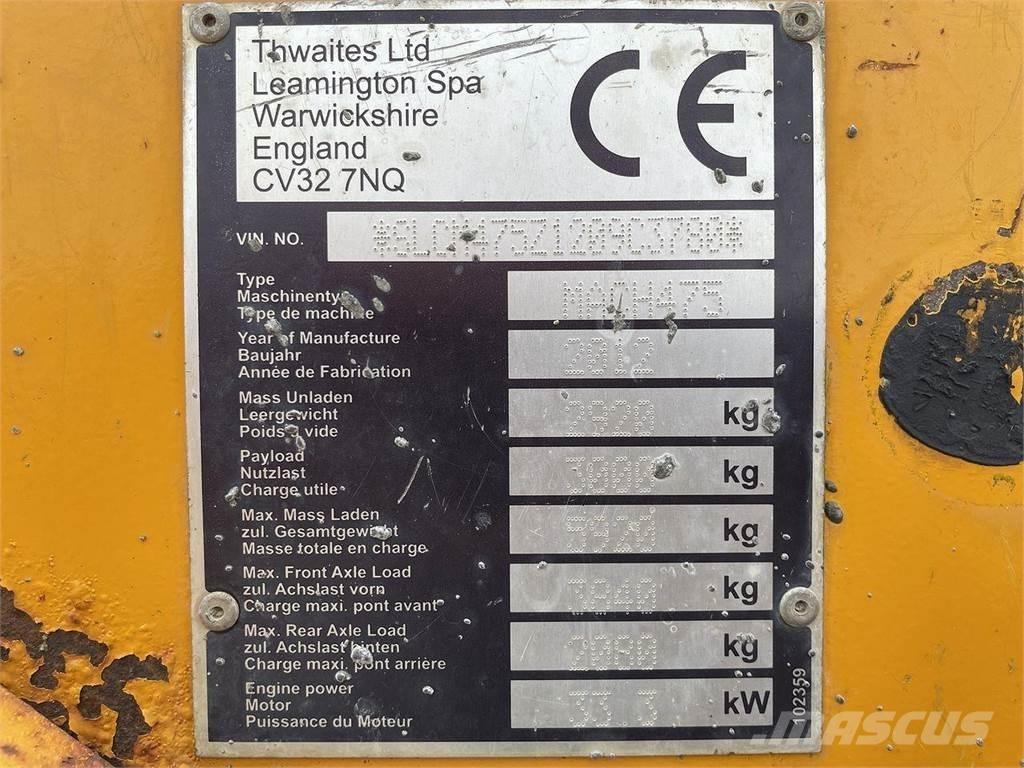 Thwaites 3 ton Minidumper