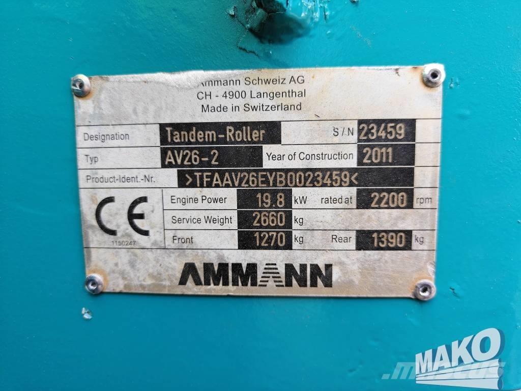 Ammann AV 26-2 Tandemwalzen