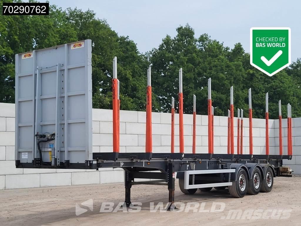A&D LPRS24 3 axles Holztransportauflieger
