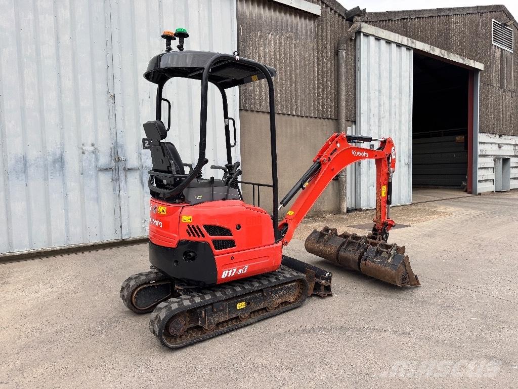 Kubota U 17 Minibagger < 7t