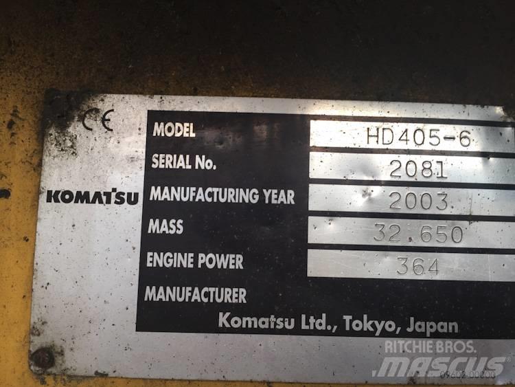 Komatsu HD405-6 Dumper - Starr