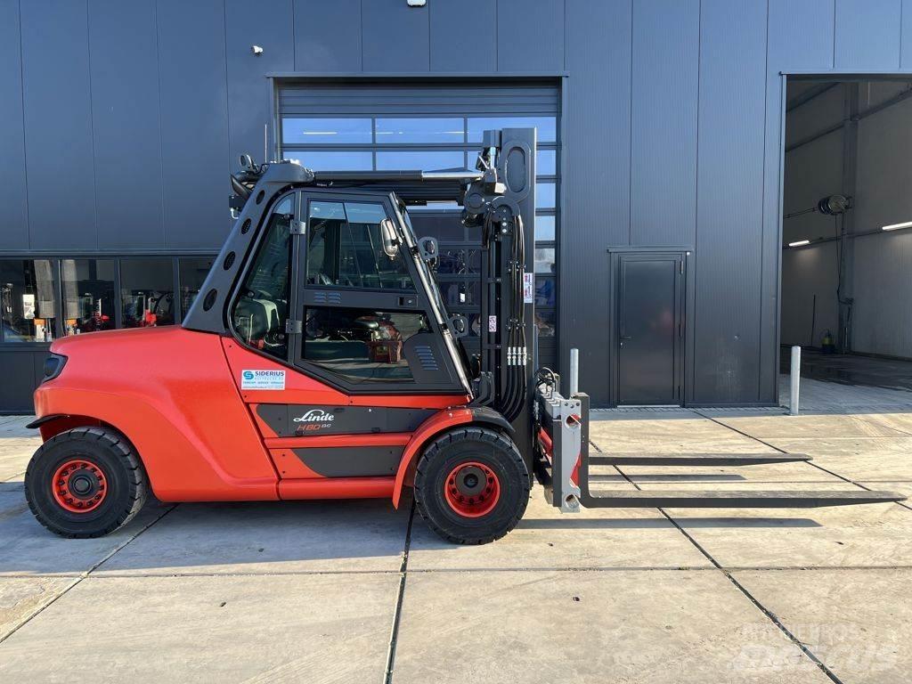 Linde H80D-03/1100 Diesel Stapler