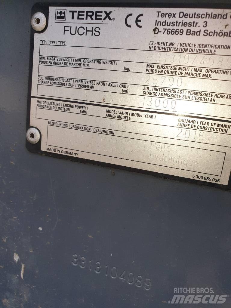 Fuchs MHL331E Materialumschlag