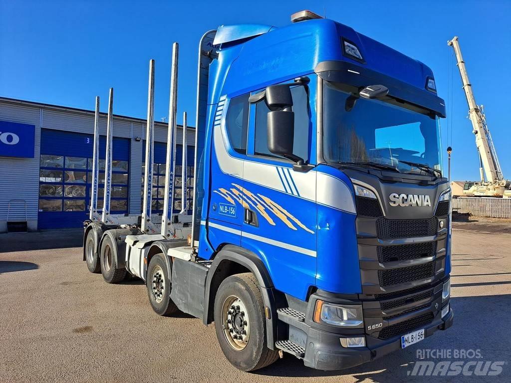 Scania S-serie Holzfahrzeuge