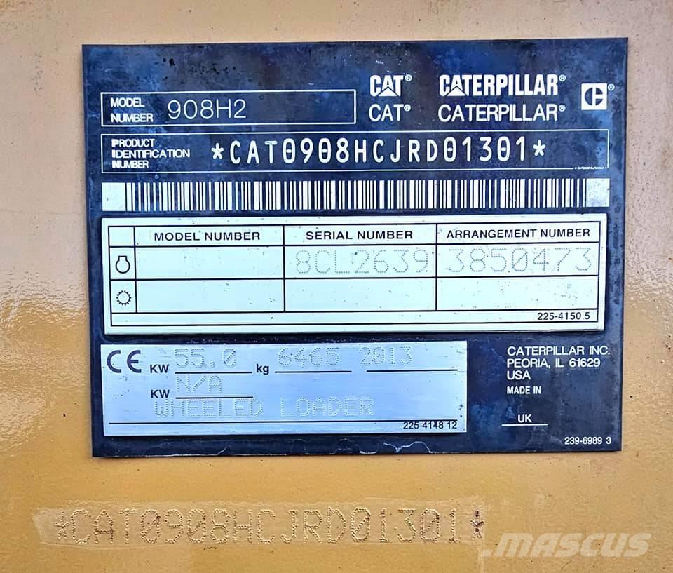 CAT 908 H 2 Radlader