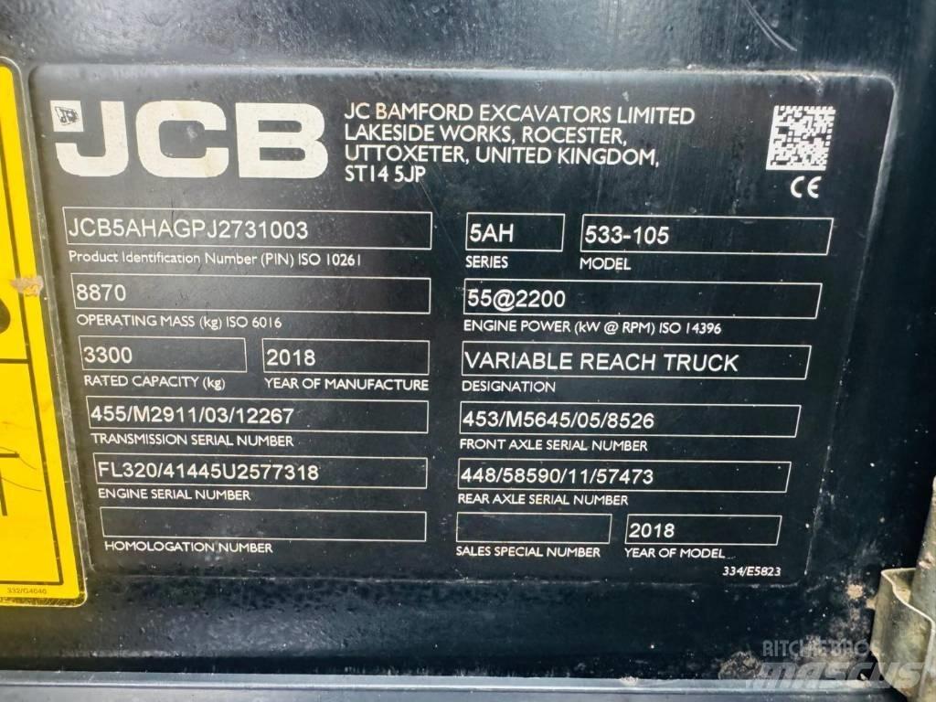 JCB 533-105 Teleskoplader