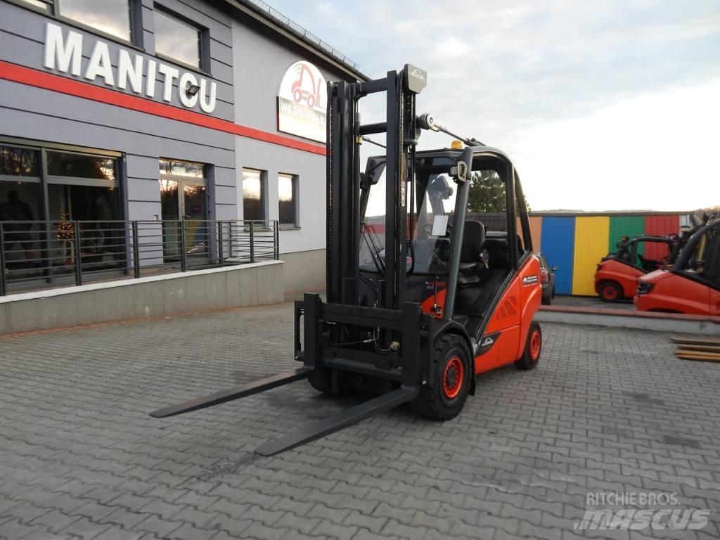 Linde H35T-02 Gas Stapler
