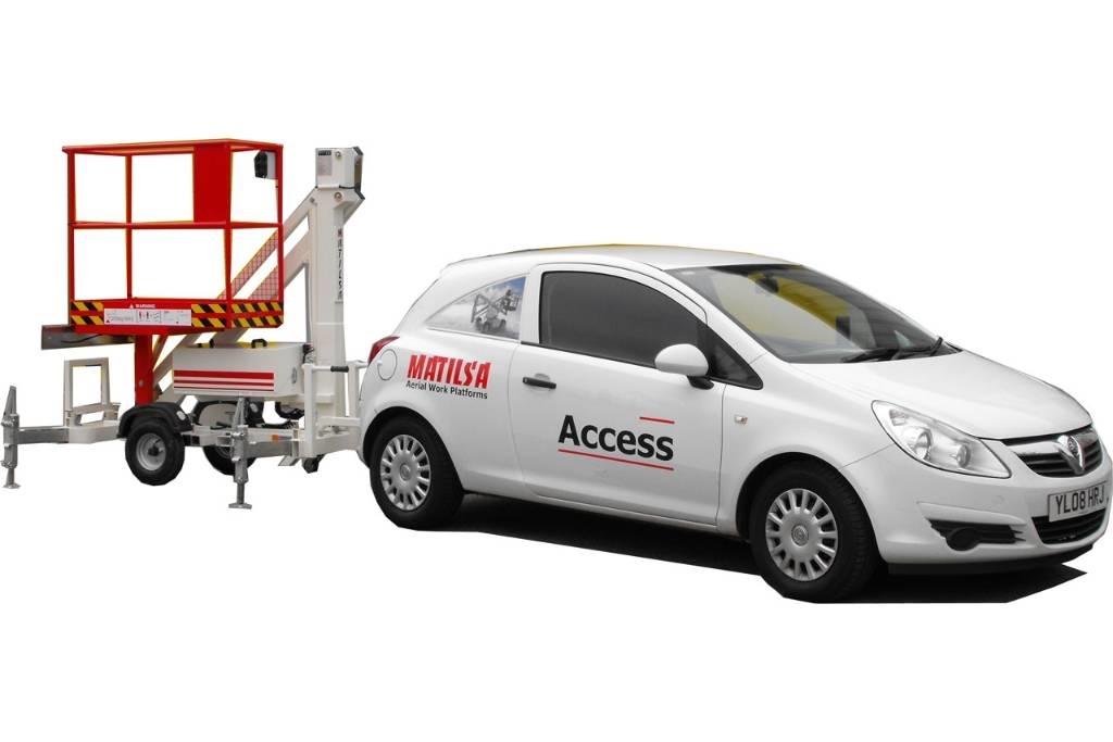Matilsa Parma 7 Anhänger-Arbeitsbühnen