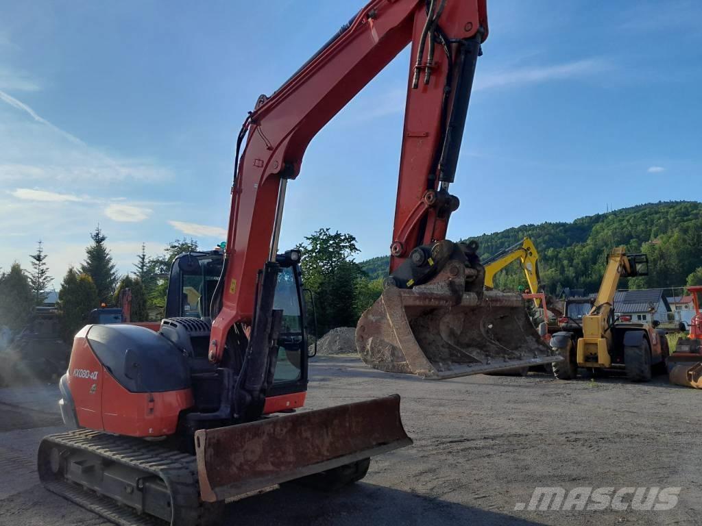 Kubota KX 080-4 Midibagger  7t - 12t