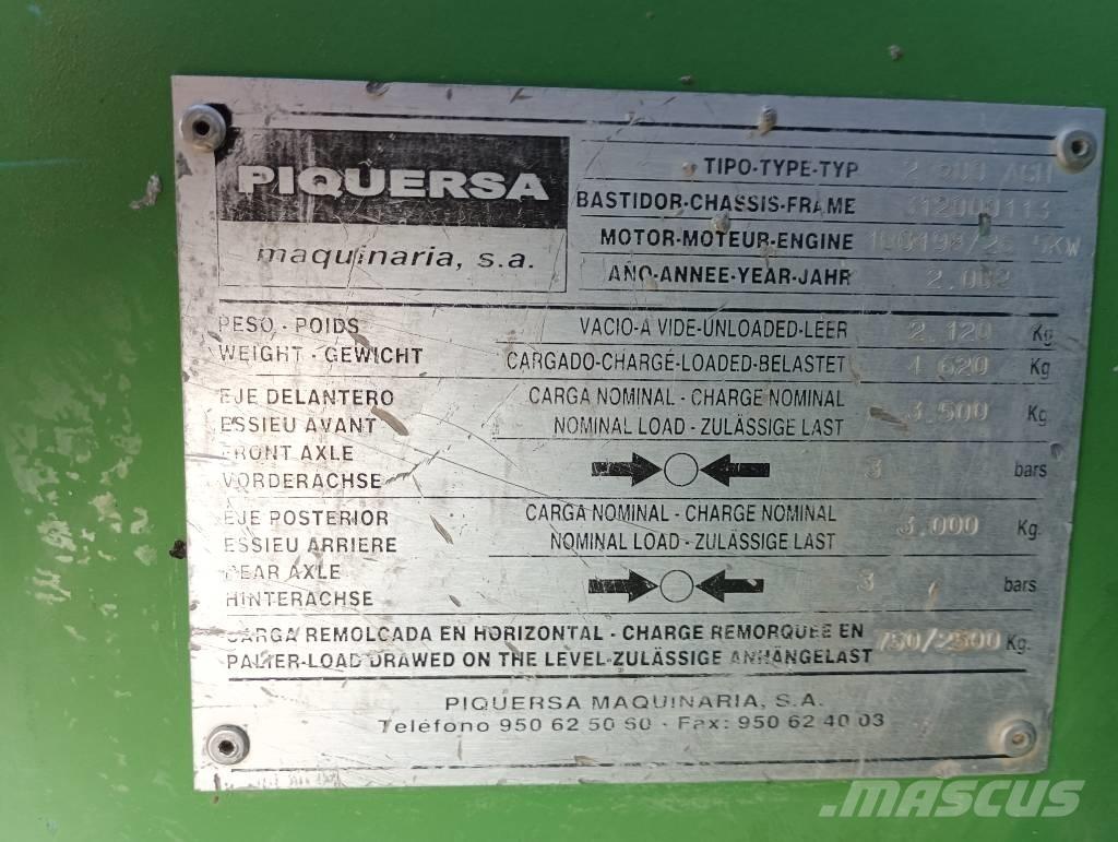 Piquersa 2500 ACH Minidumper