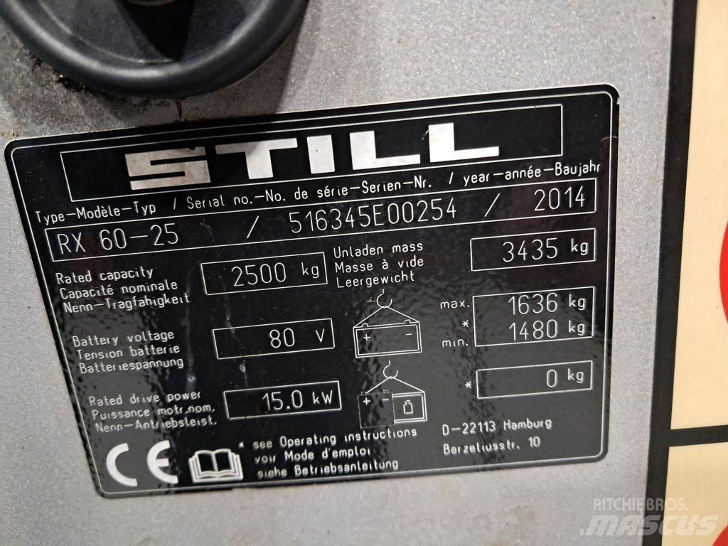 Still RX60-25 Elektro Stapler