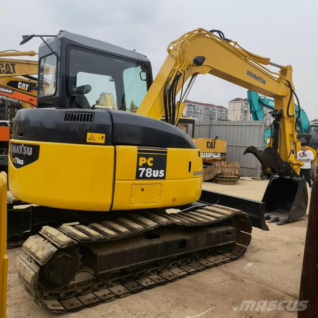 Komatsu PC78US Midibagger  7t - 12t
