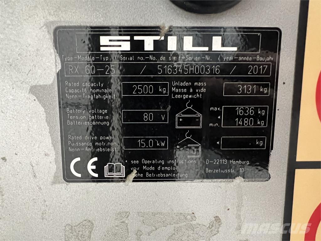 Still RX60-25 Elektro Stapler