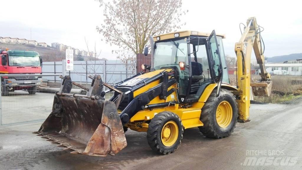 CAT 428D Baggerlader