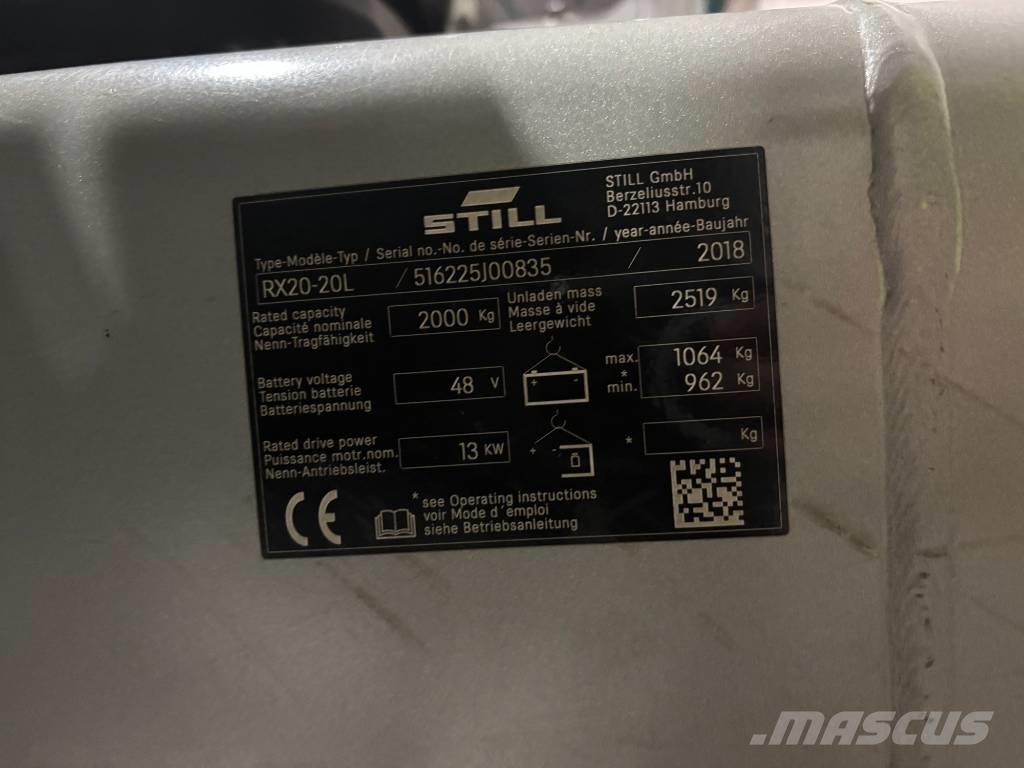 Still RX 20-20 L Elektro Stapler