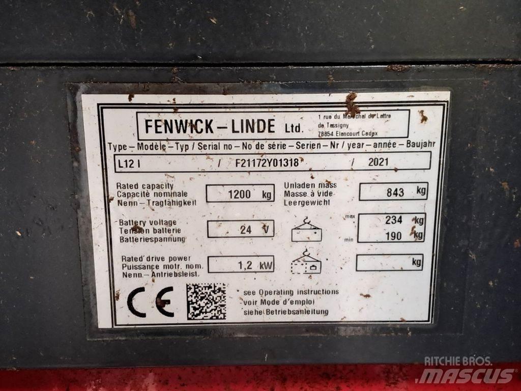Linde L12I Deichselstapler