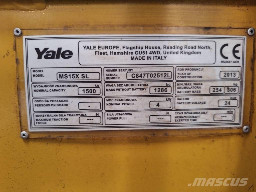 Yale MS 15x IL Andere Gabelstapler