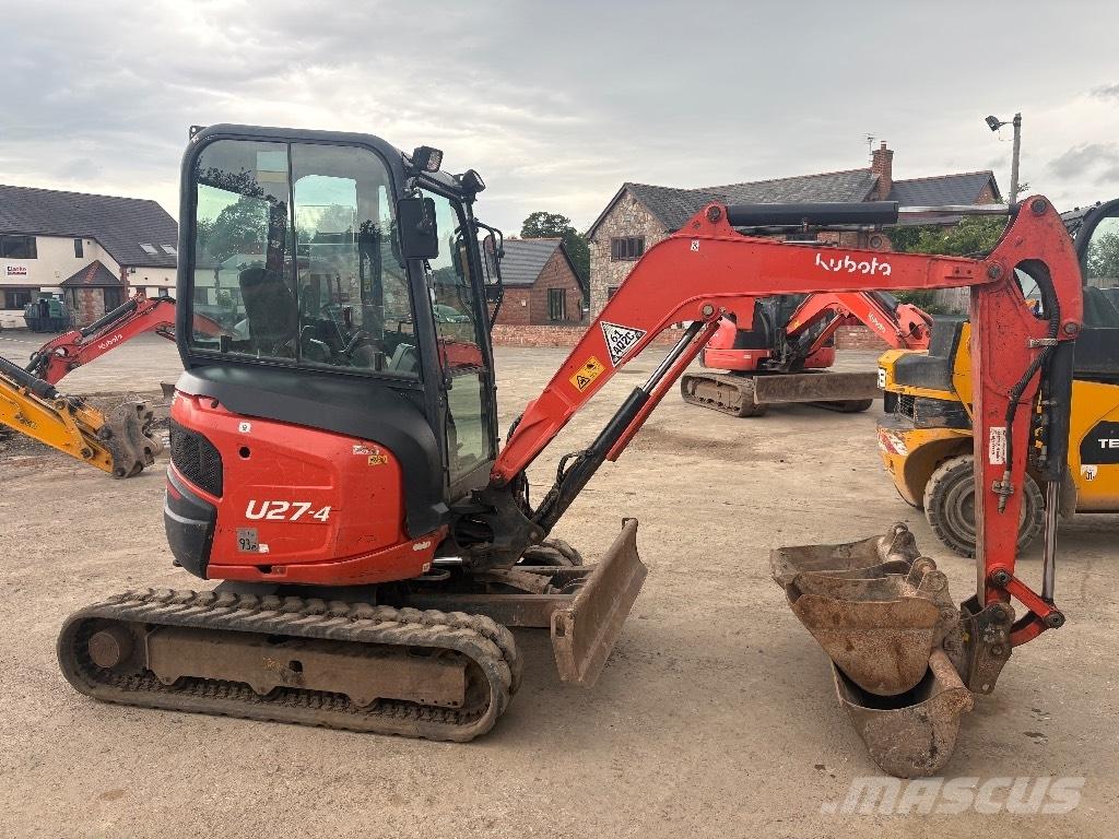 Kubota U 27-4 Minibagger < 7t
