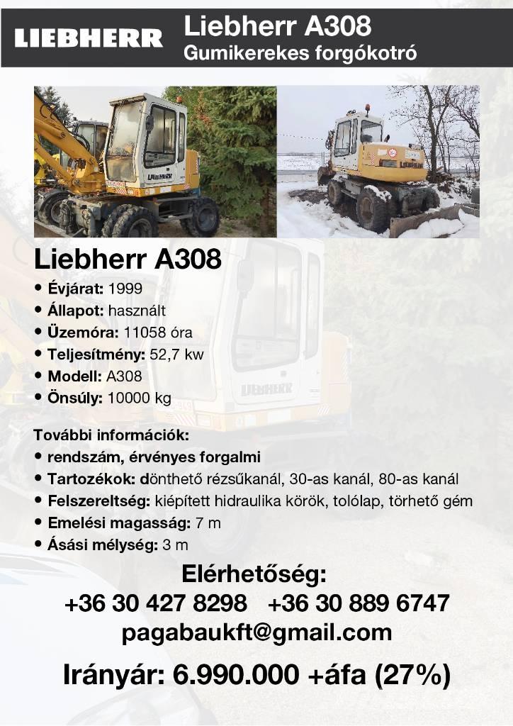 Liebherr A 308 Mobilbagger