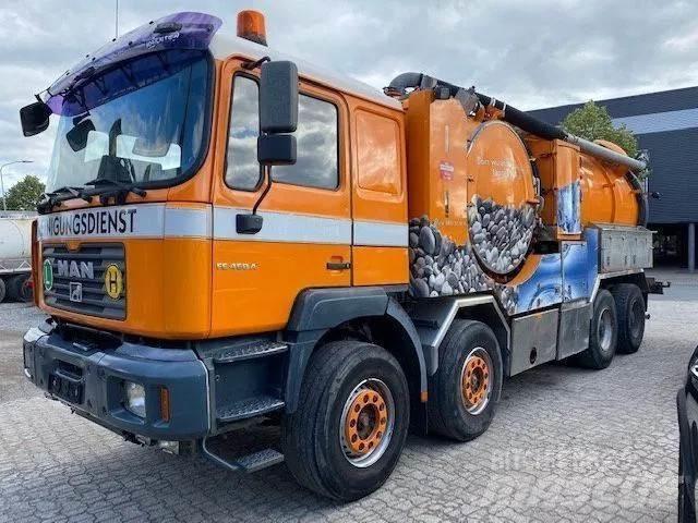 MAN 41.464 8x4 Saug- und Druckwagen