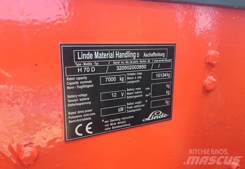Linde H 70 D Diesel Stapler