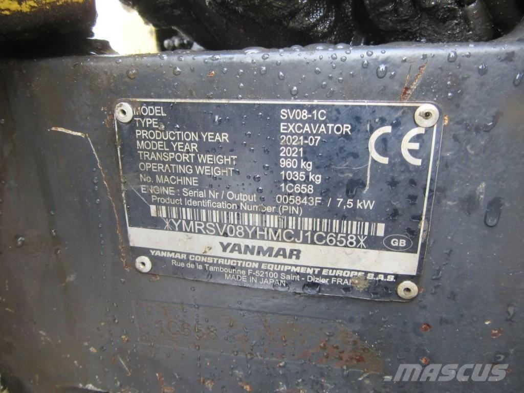 Yanmar SV08 Raupenbagger