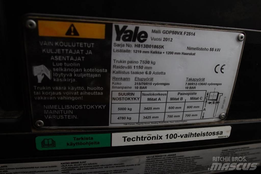 Yale GDP50VX Diesel Stapler