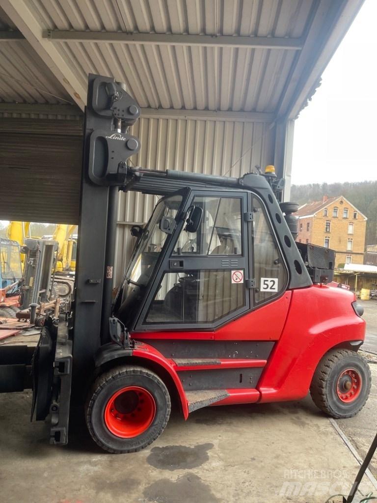 Linde H 80 T 900 Gas Stapler