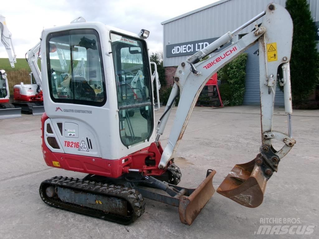 Takeuchi TB 216 Minibagger < 7t