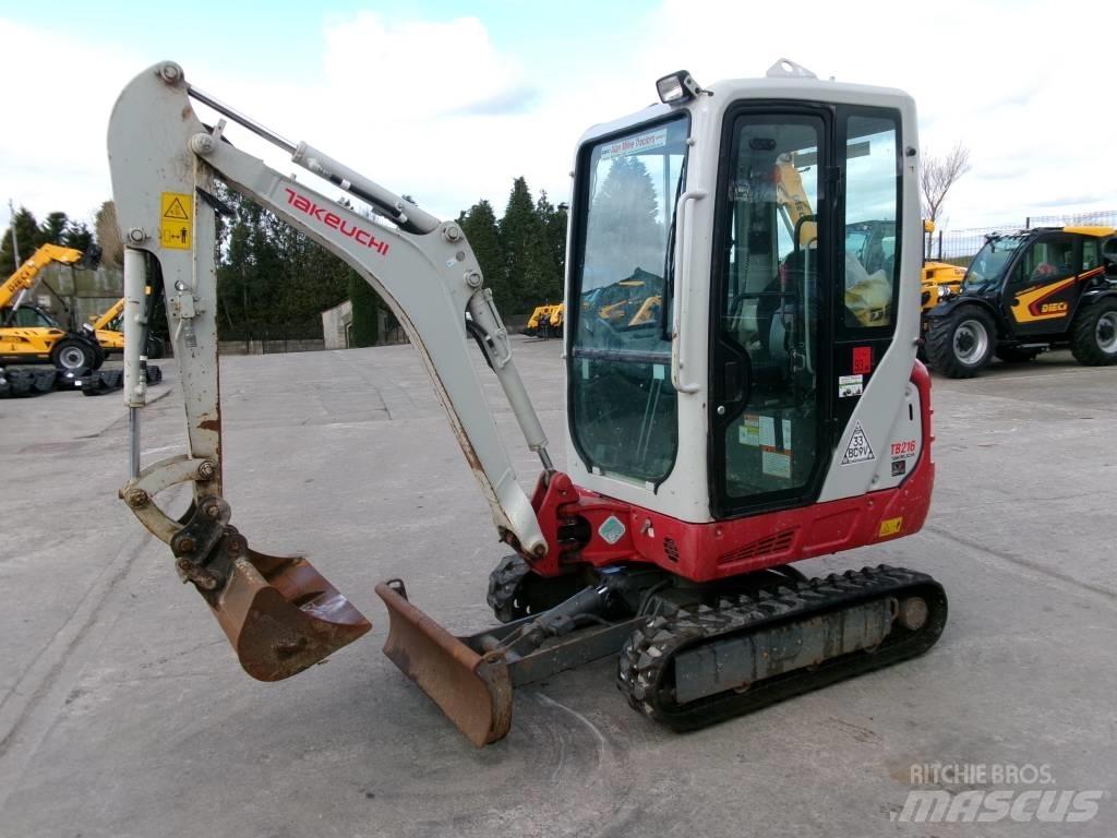 Takeuchi TB 216 Minibagger < 7t