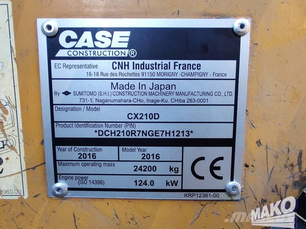 CASE CX 210 D Raupenbagger