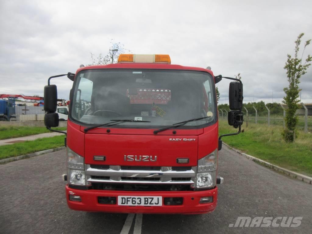 Isuzu N 75.190 Pritschenwagen mit Seilwinde