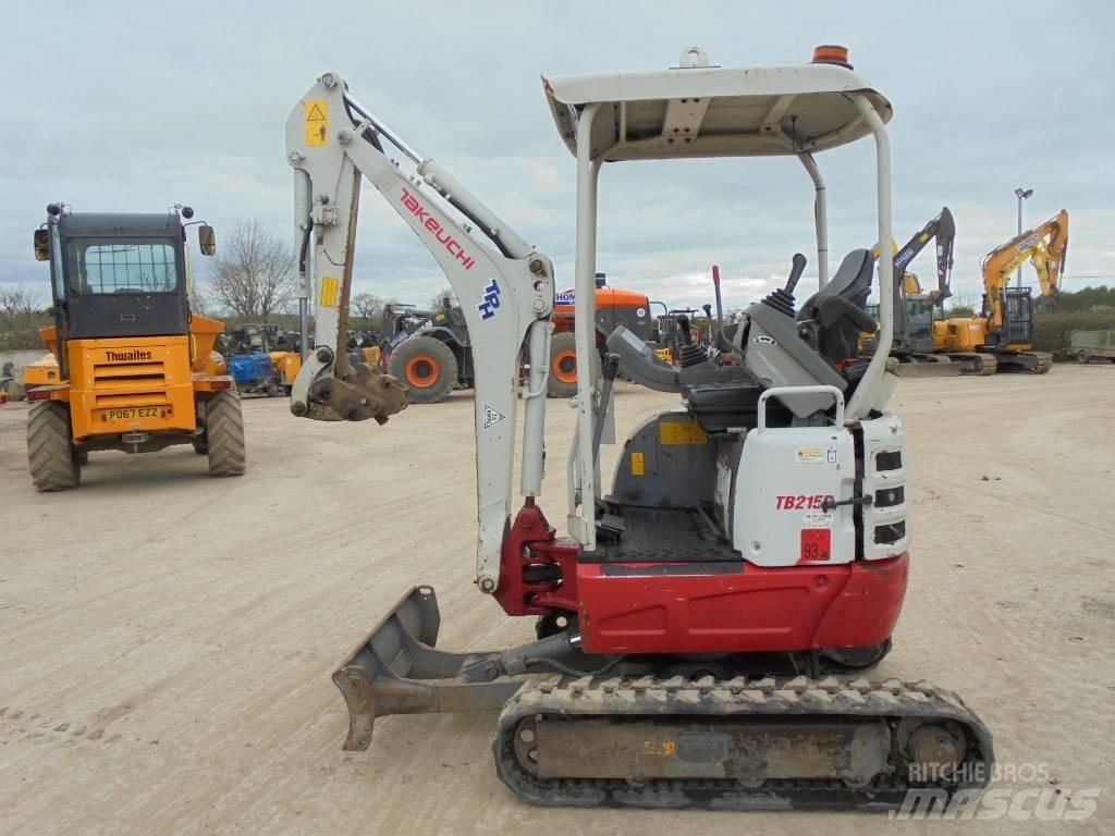 Takeuchi TB215R Minibagger < 7t