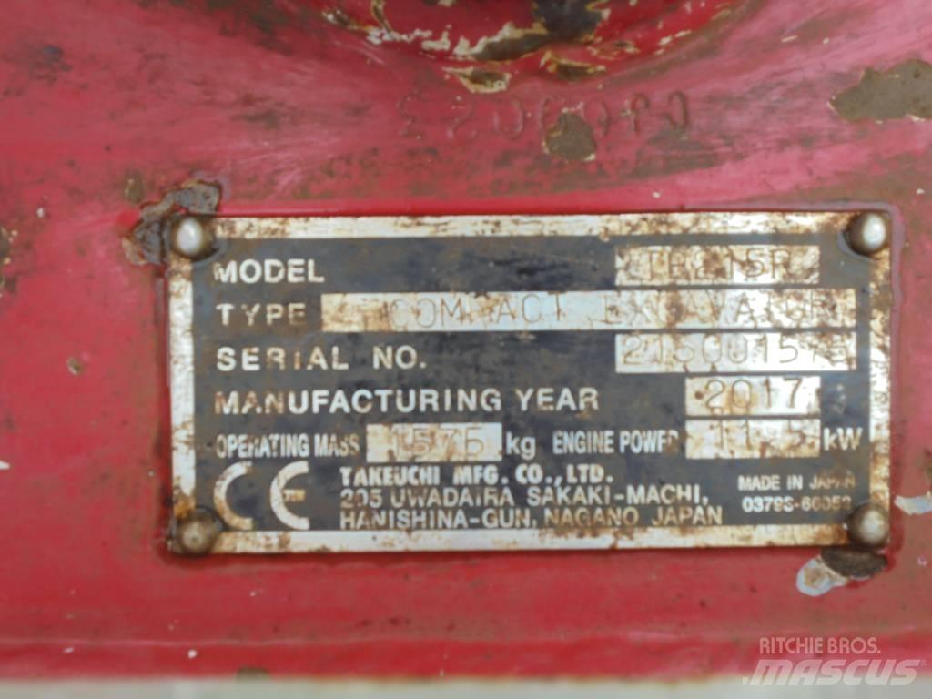 Takeuchi TB215R Minibagger < 7t
