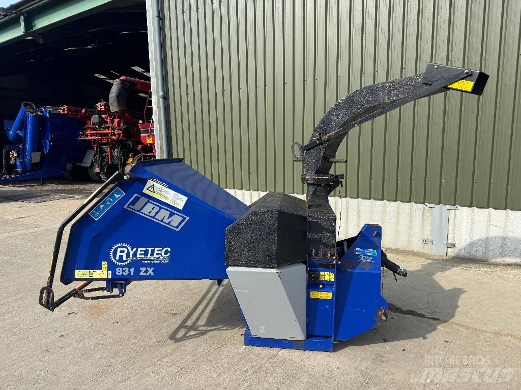 JBM Ryetec 831 ZX Holzhäcksler