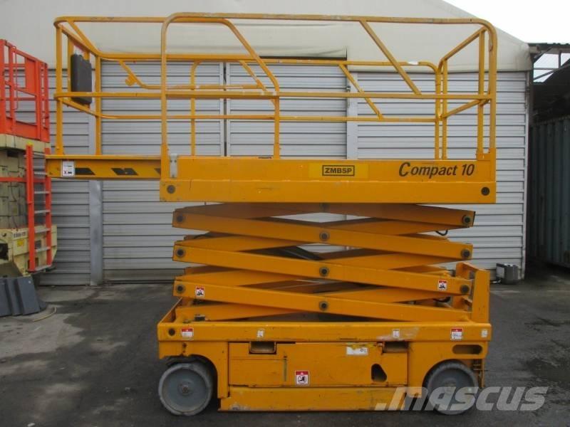 Haulotte Compact 10 Scheren-Arbeitsbühnen