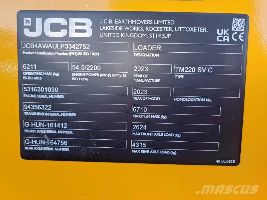 JCB TM 220 SV Radlader