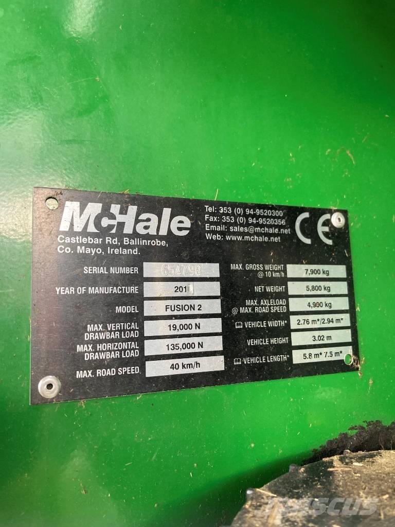 McHale Fusion 2 Rundballenpressen