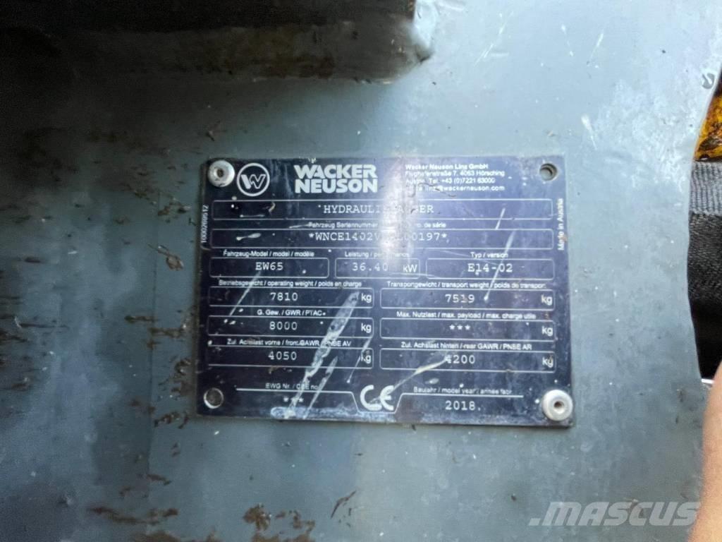 Wacker Neuson W65 Mobilbagger