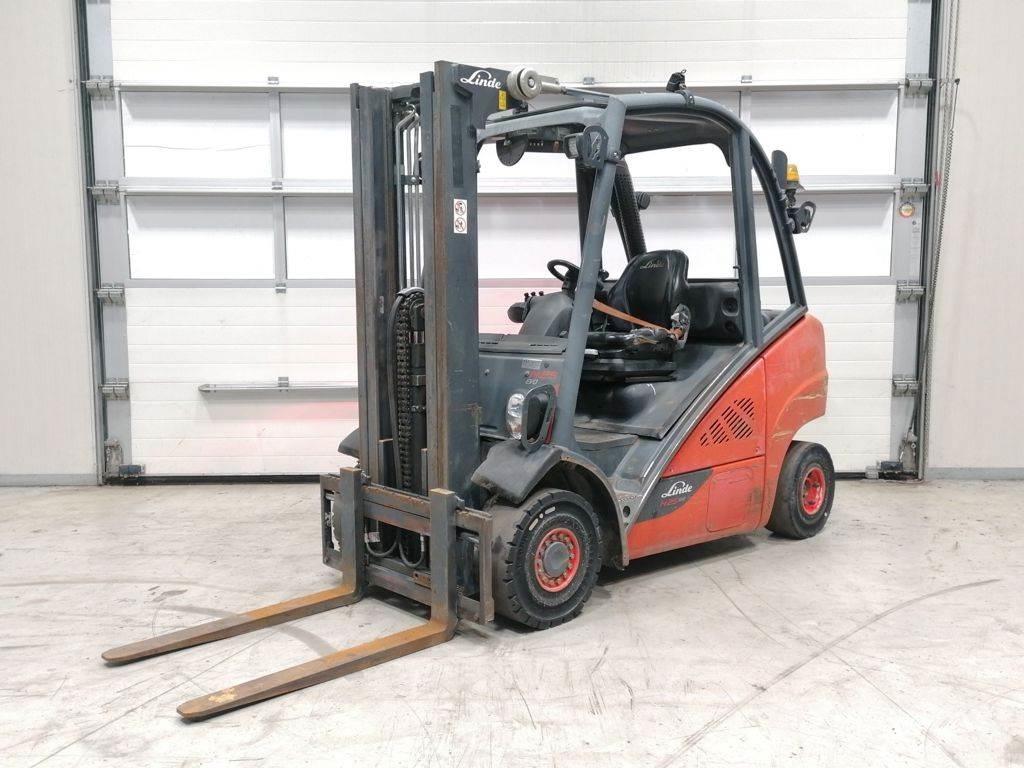 Linde H25D-02 Diesel Stapler