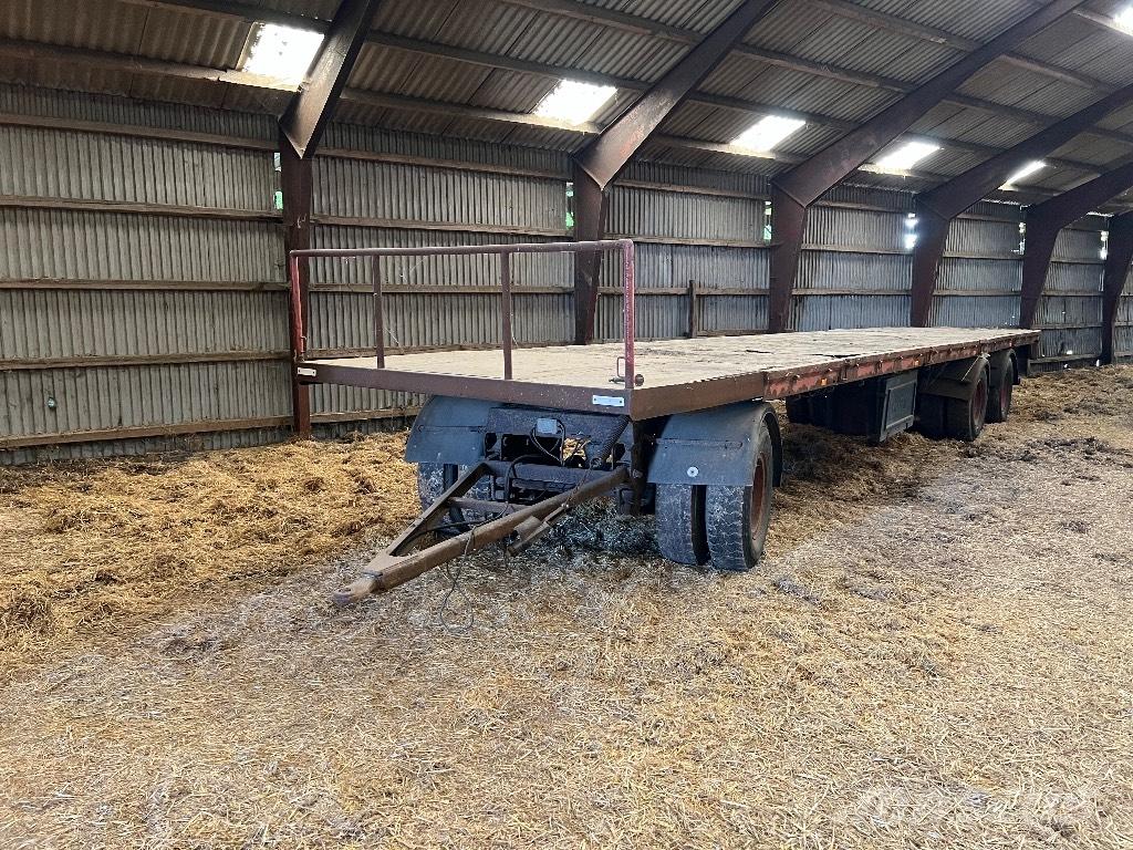  Halmvogn 12.5 meter Ballenanhänger