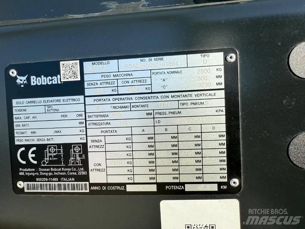 Bobcat D 25 S-9 Diesel Stapler