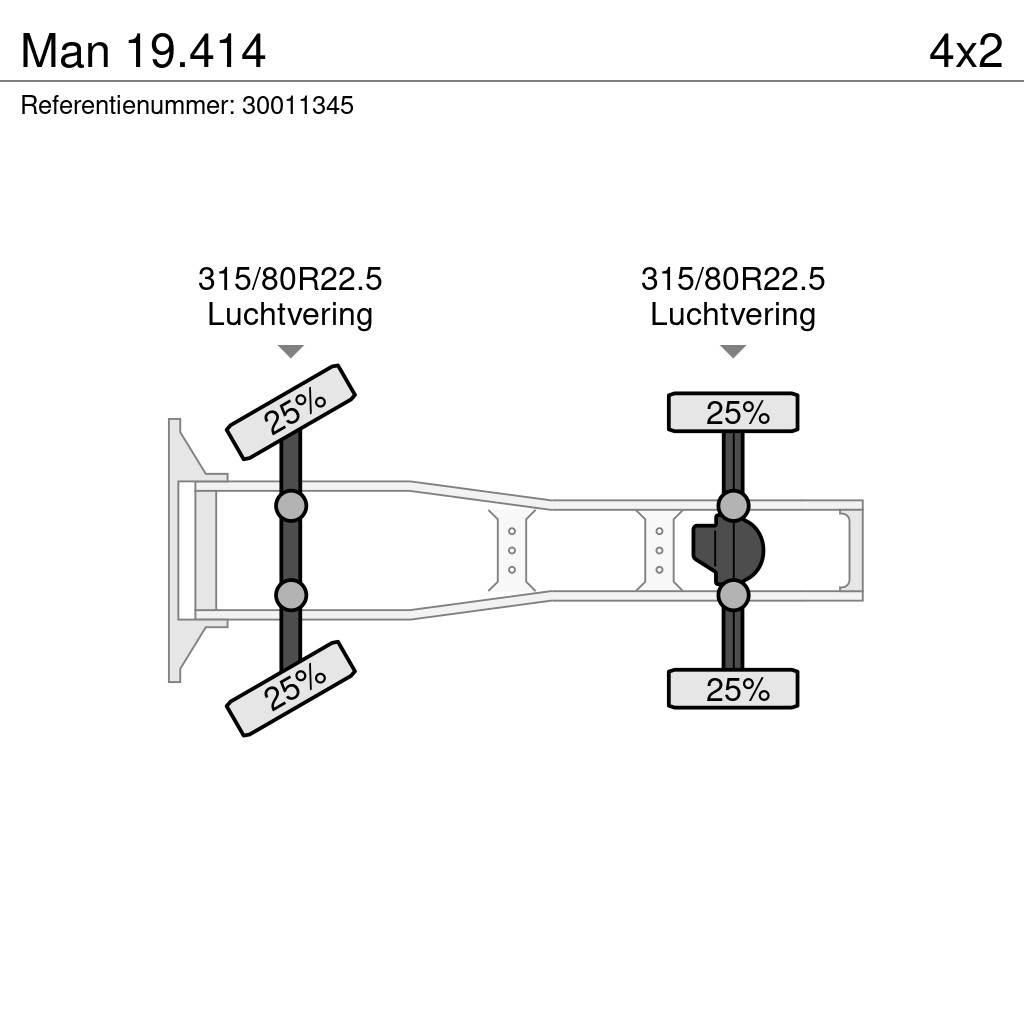 MAN 19.414 Sattelzugmaschinen
