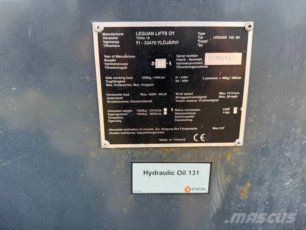 Leguan 125 Gelenkteleskoparbeitsbühnen